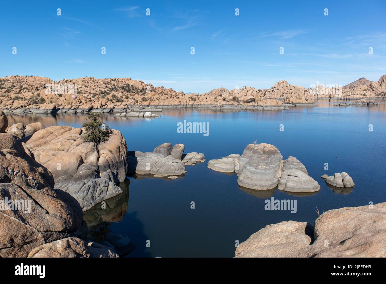 Granite Dells Watson Lake, Arizona Stock Photo Alamy