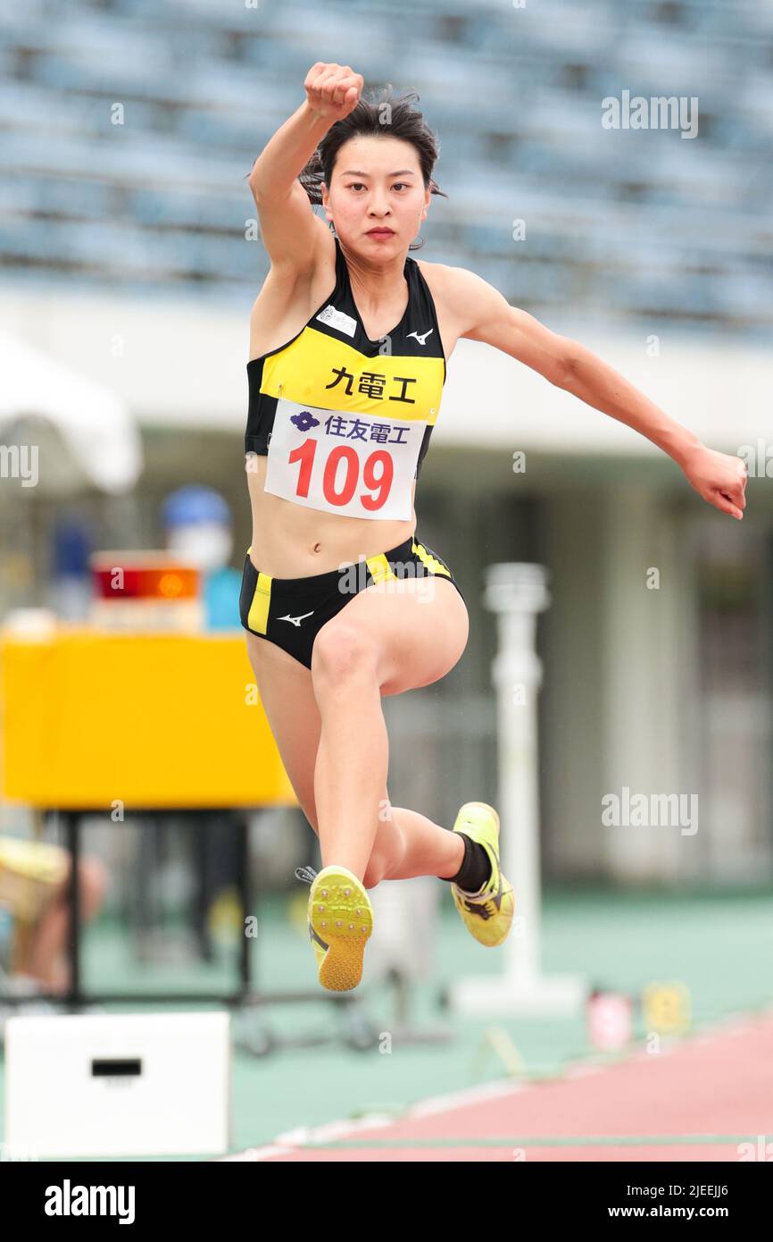 Tottori, Japan. 25th June, 2022. Maoko Takashima Athletics Fuse
