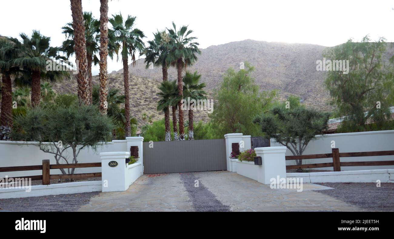 Palm Springs, California, USA 11th June 2022 A general view of