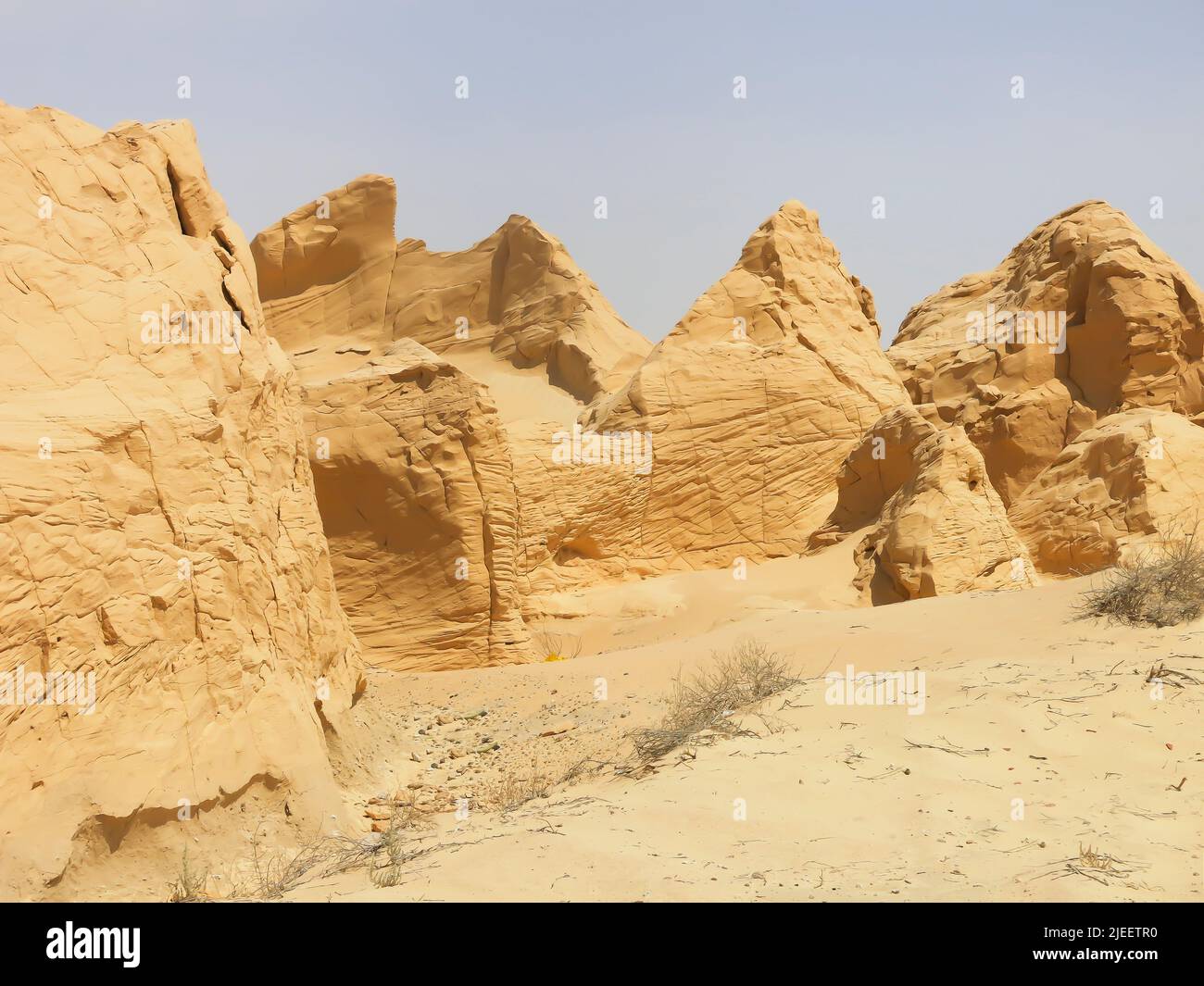 Petrified Sand Dunes Stock Photo Alamy