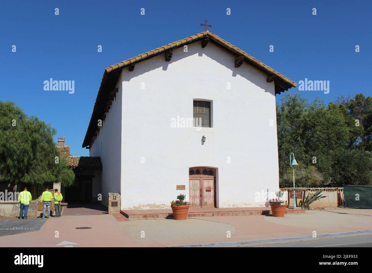 Mission San Miguel Arcangel, San Miguel, California Stock Photo