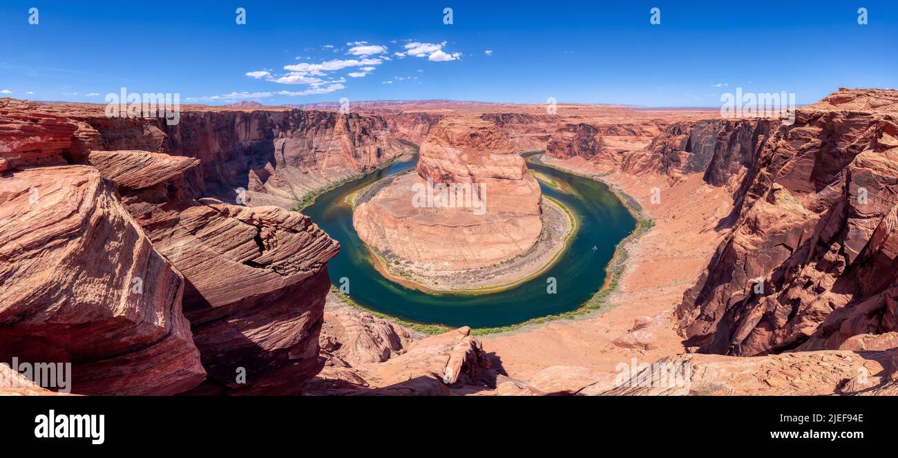 Horseshoe Bend in Page, Arizona, United States Stock Photo Alamy