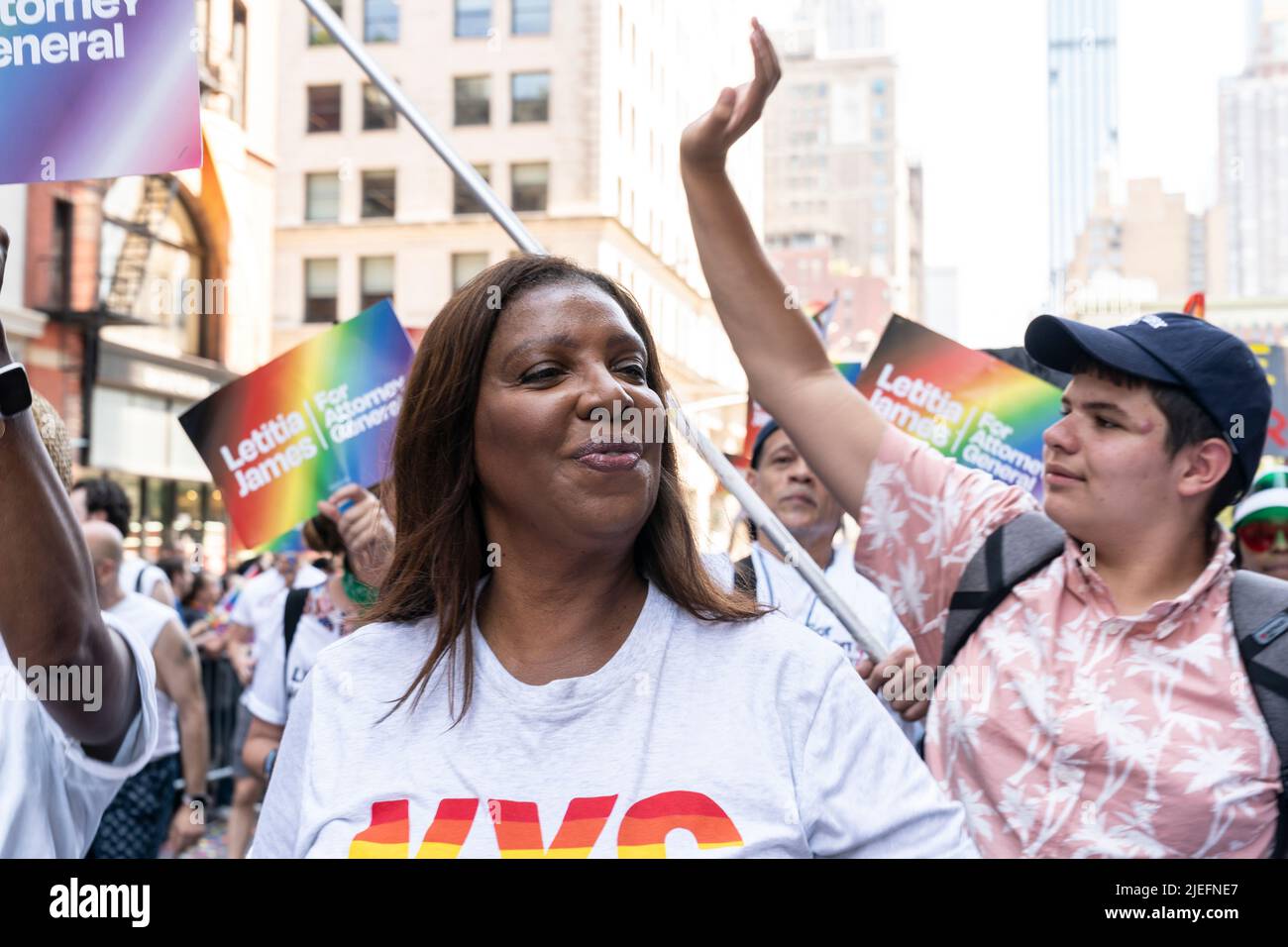 New York, NY June 26, 2022 State Attorney General Letitia James