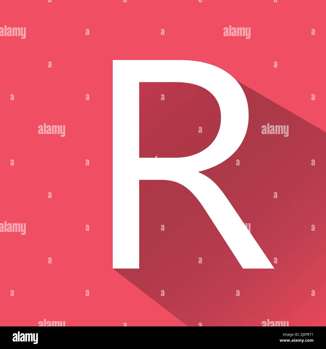Alphabet vector illustration. alphabet block with shadow Stock Vector ...