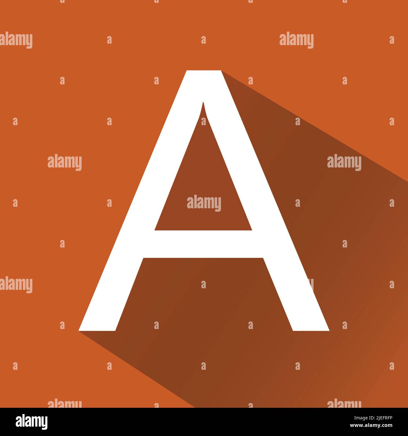 Alphabet vector illustration. alphabet block with shadow Stock Vector ...
