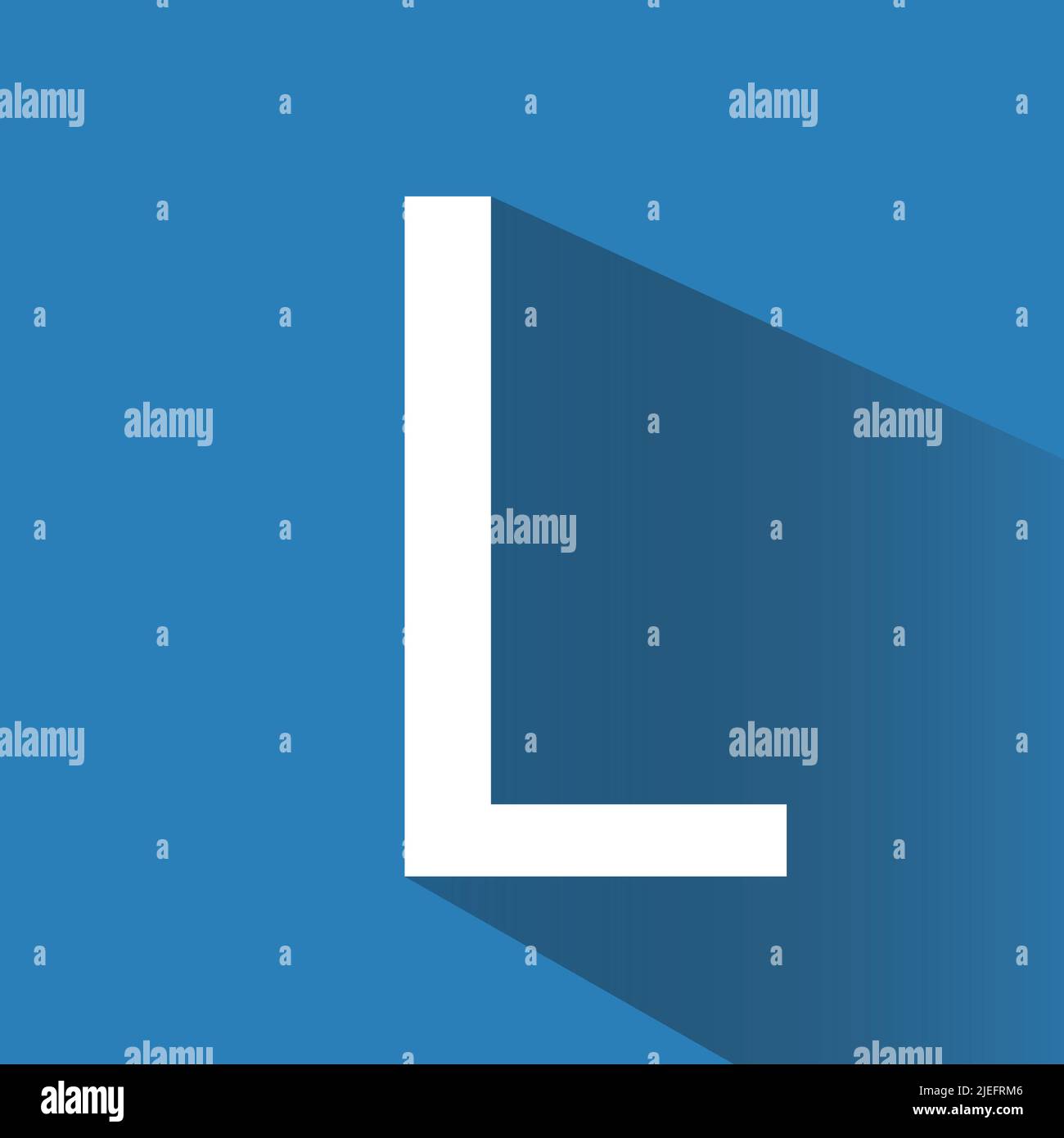 Alphabet vector illustration. alphabet block with shadow Stock Vector ...