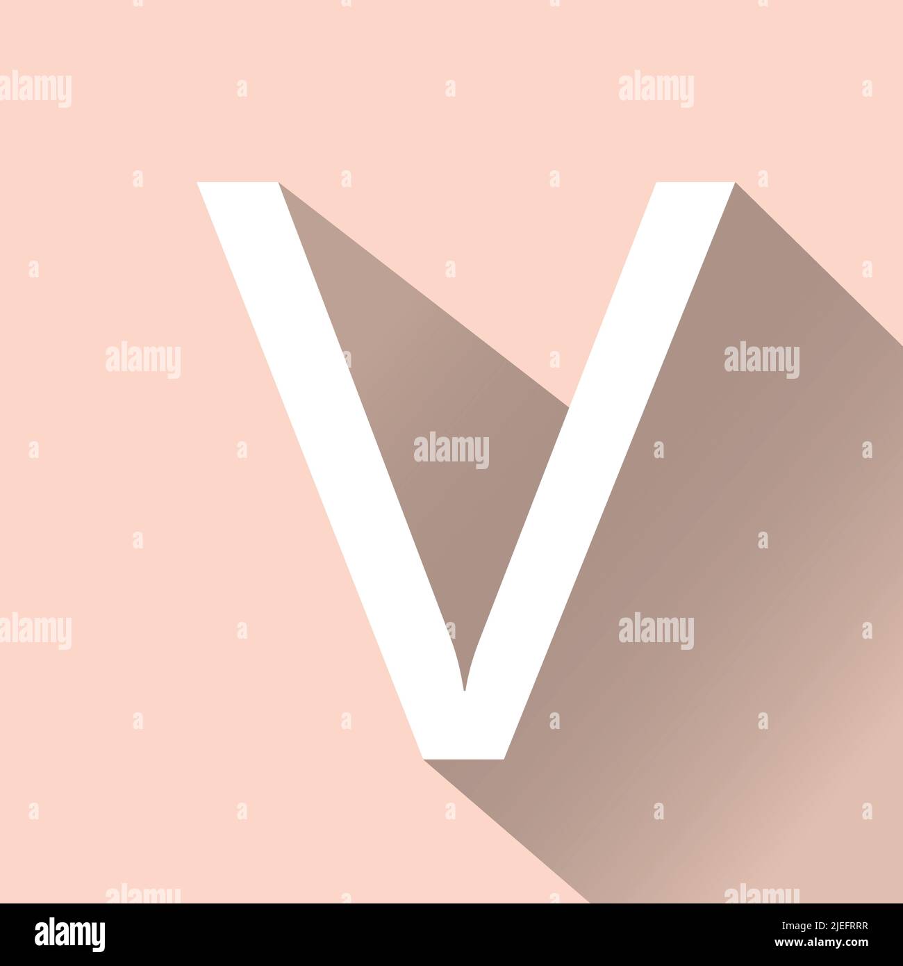 Alphabet vector illustration. alphabet block with shadow Stock Vector ...