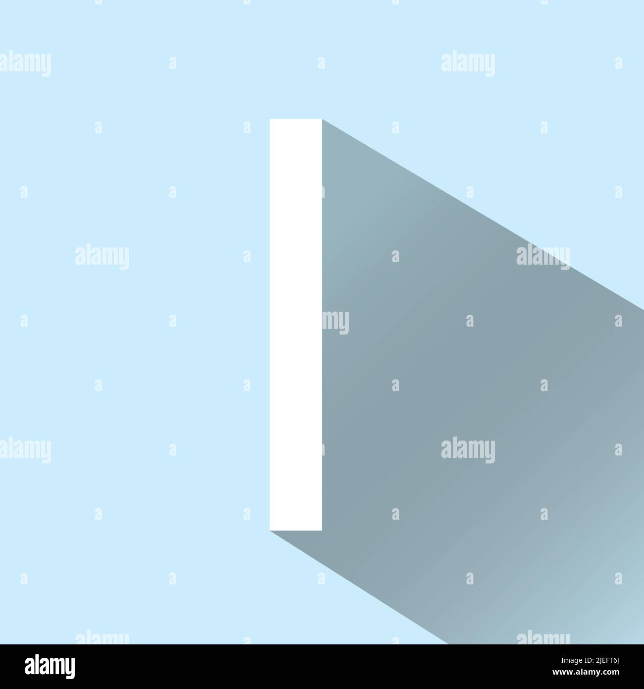 Alphabet vector illustration. alphabet block with shadow Stock Vector ...