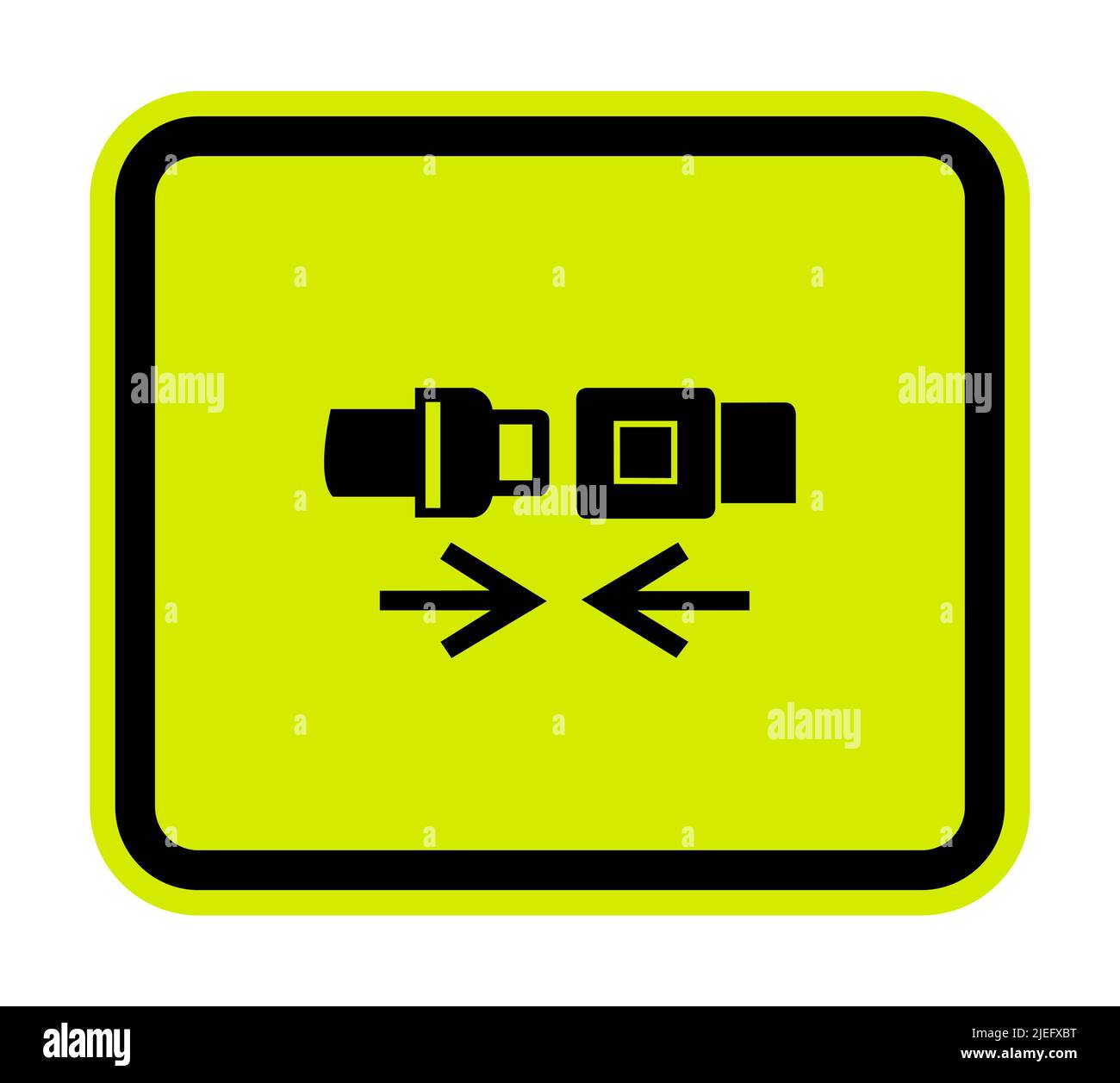 PPE Icon.Wear Safety Belt Symbol Sign Isolate On White Background