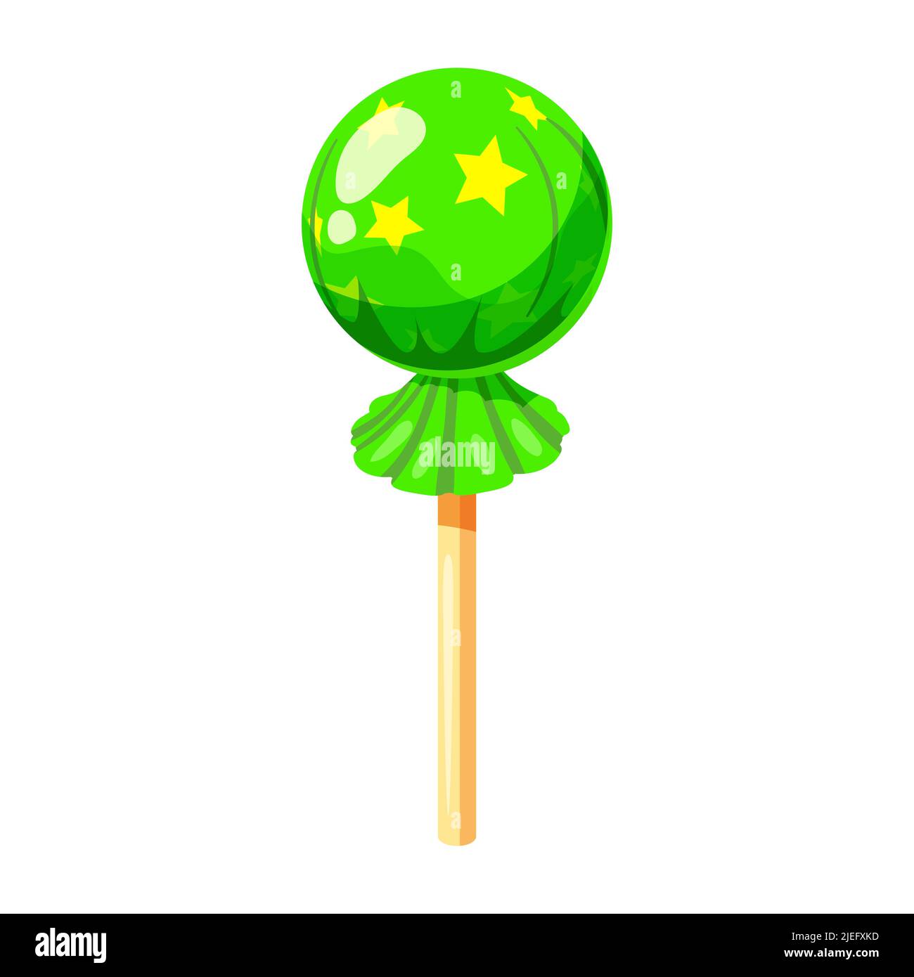 Candy on a stick isometric 3d sweet. Lollipop caramel vector Stock Vector Image & Art Alamy