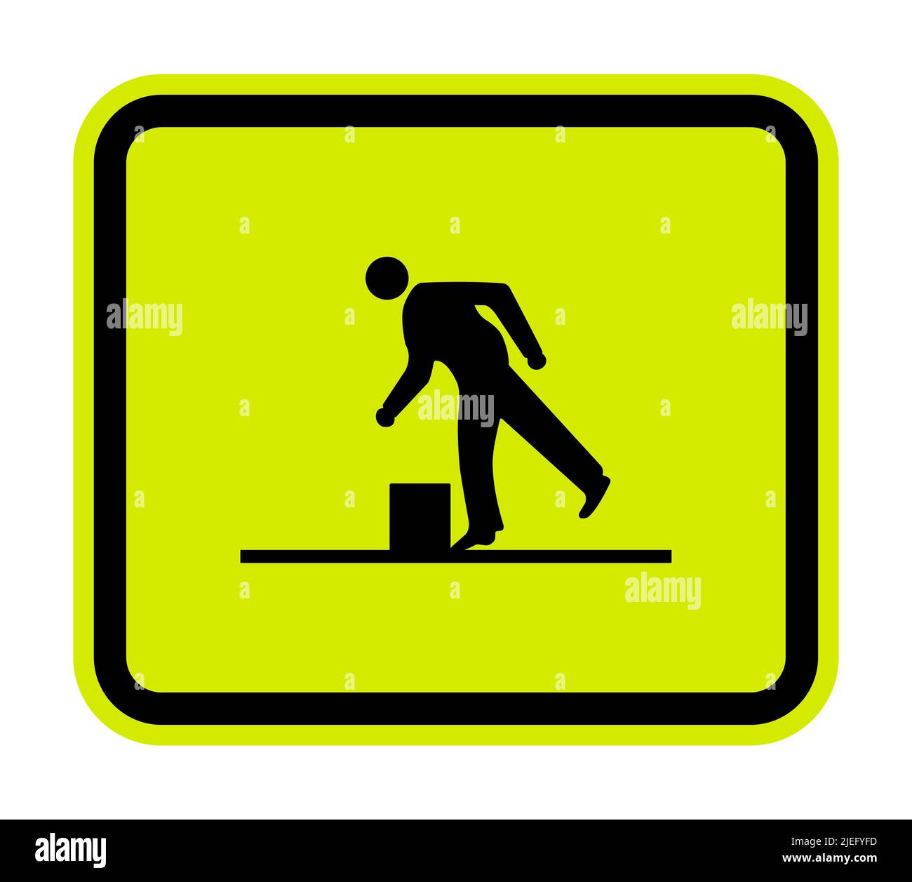 Avoid Obsatcles Sign Beware Obstacles Symbol Isolate On White Background,Vector Illustration ...