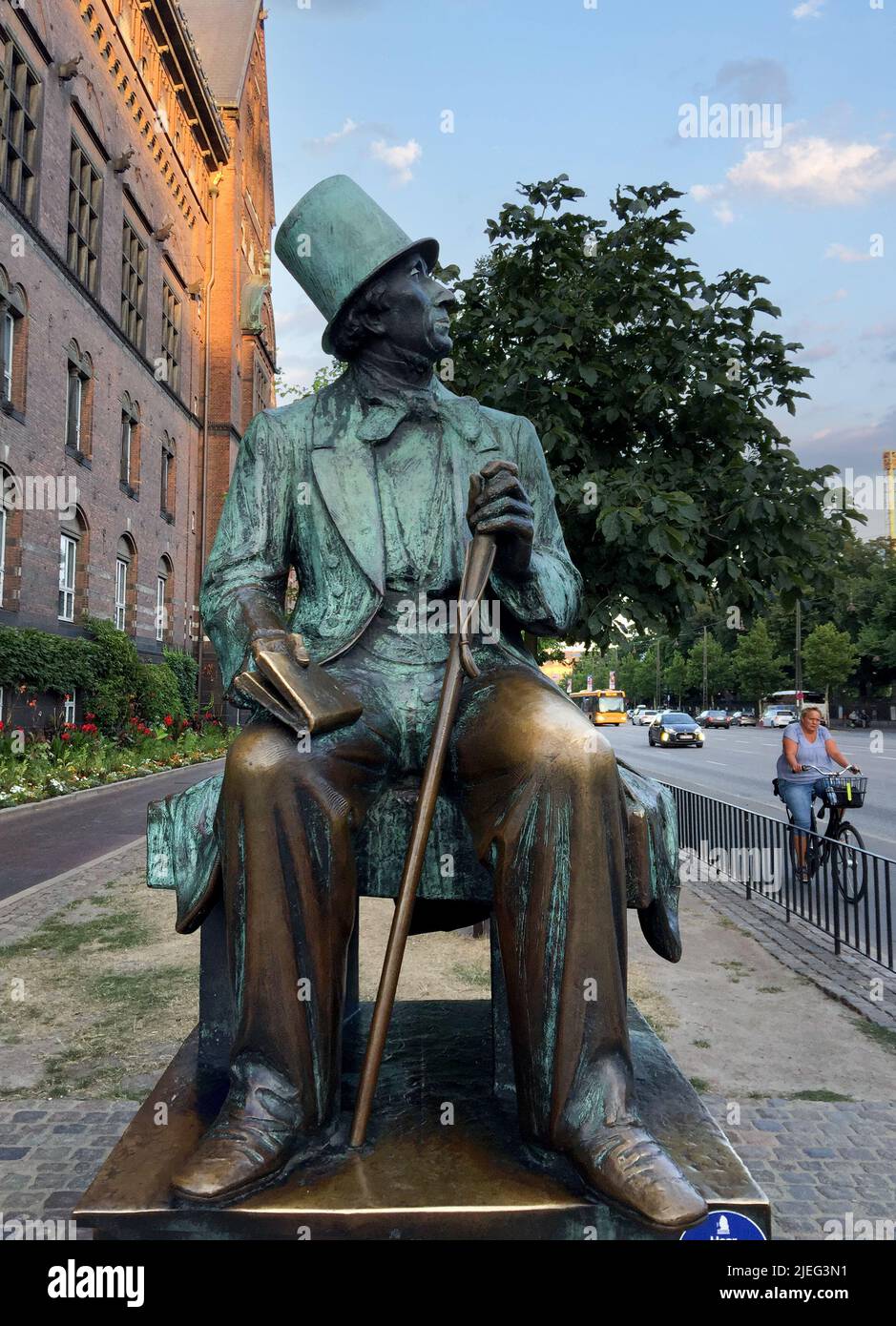 The Statue of H.C. Andersen at the City Square, Statue