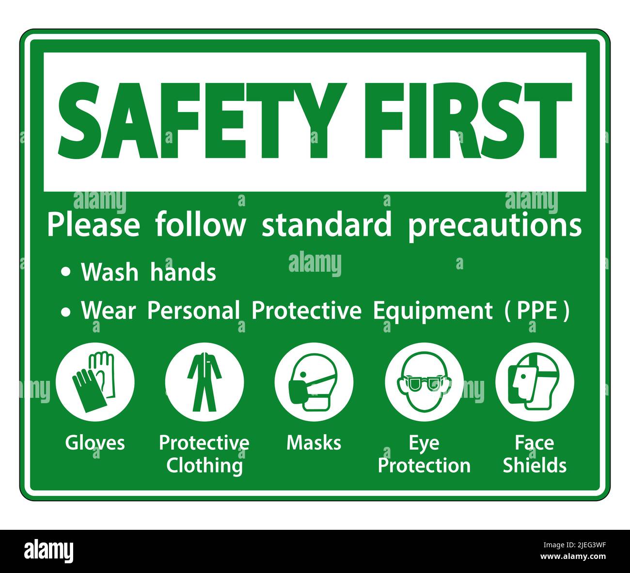 Safety First Please follow standard precautions ,Wash hands,Wear