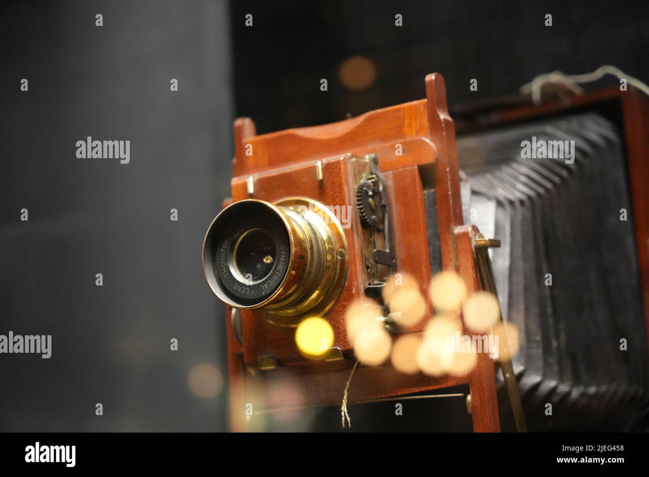 These images have been shot in an antique camera museum, shot by Sony a7iv Stock Photo