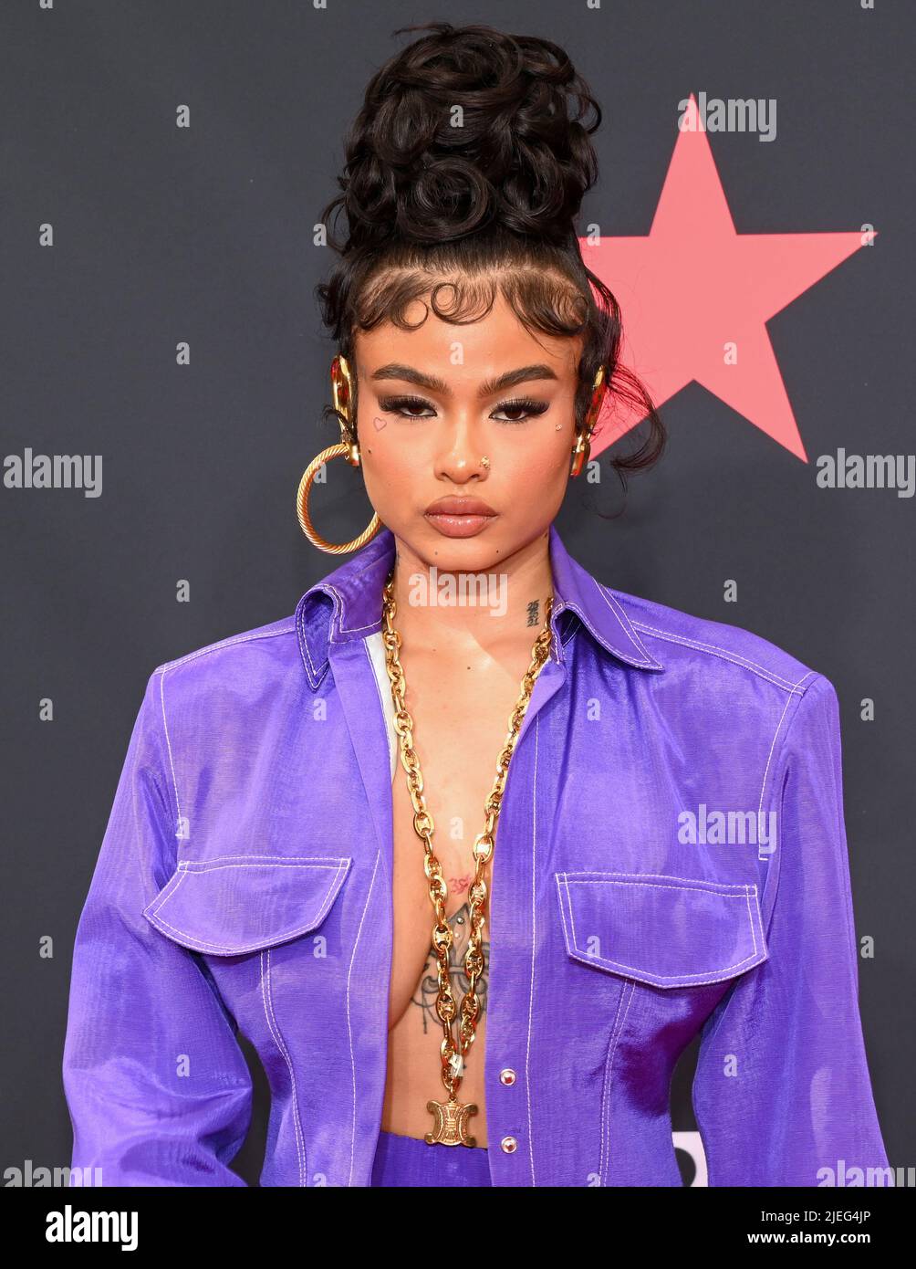 June 26, 2022, Los Angeles, California, USA: India Love attends the BET