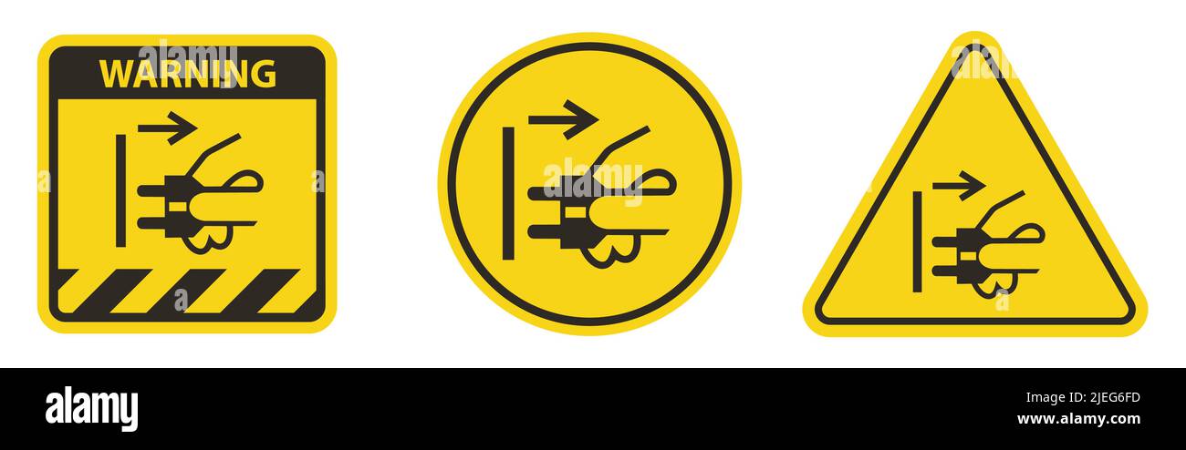 Disconnect Mains Plug From Electrical Outlet Stock Vector