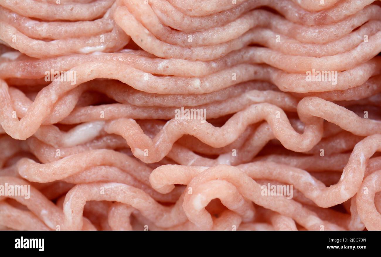 minced meat macro texture background Stock Photo Alamy