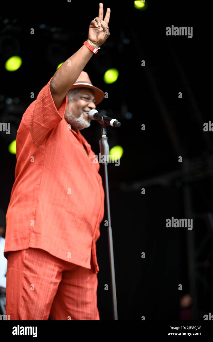 Sydney Youngblood , Performing at Lets Rock Leeds 80s Festival , Uk ...