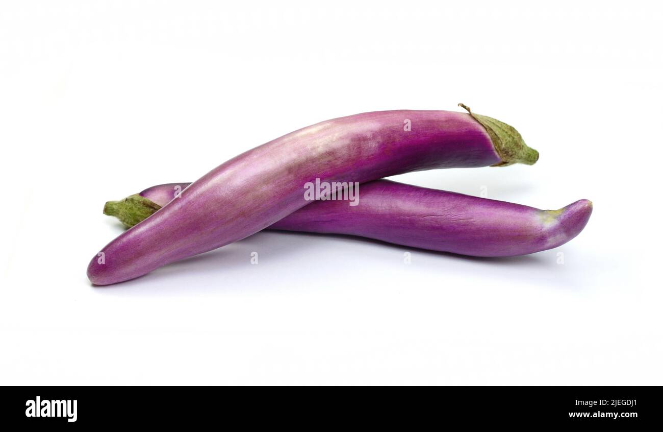 Fresh Vegetables, Japanese Eggplant Purple eggplant and purple