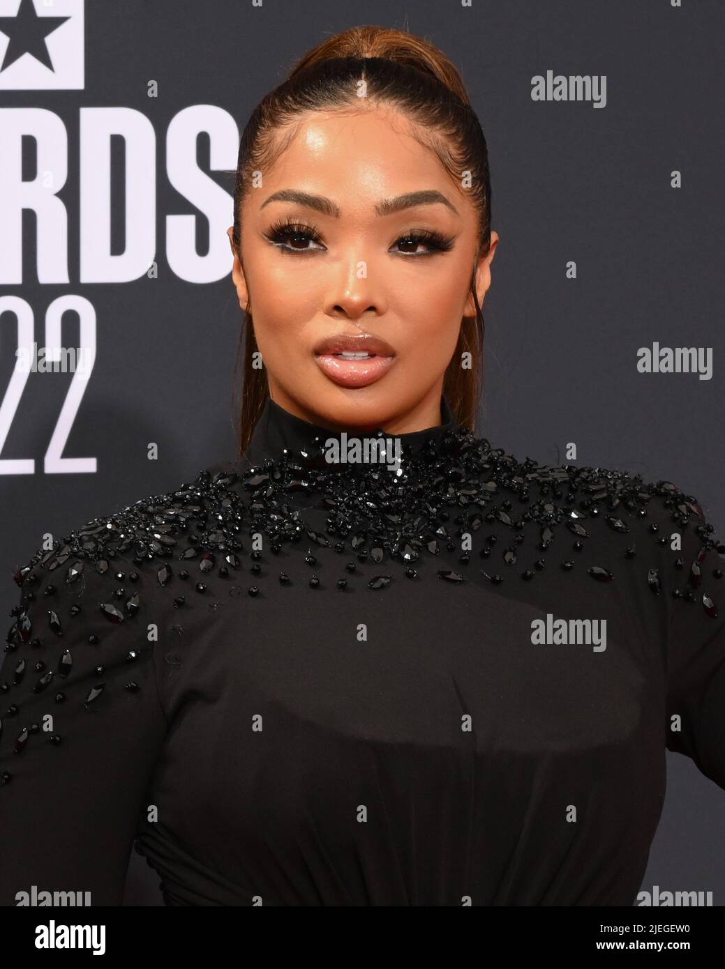 26 June 2022 Los Angeles, California Princess Love. BET Awards 2022