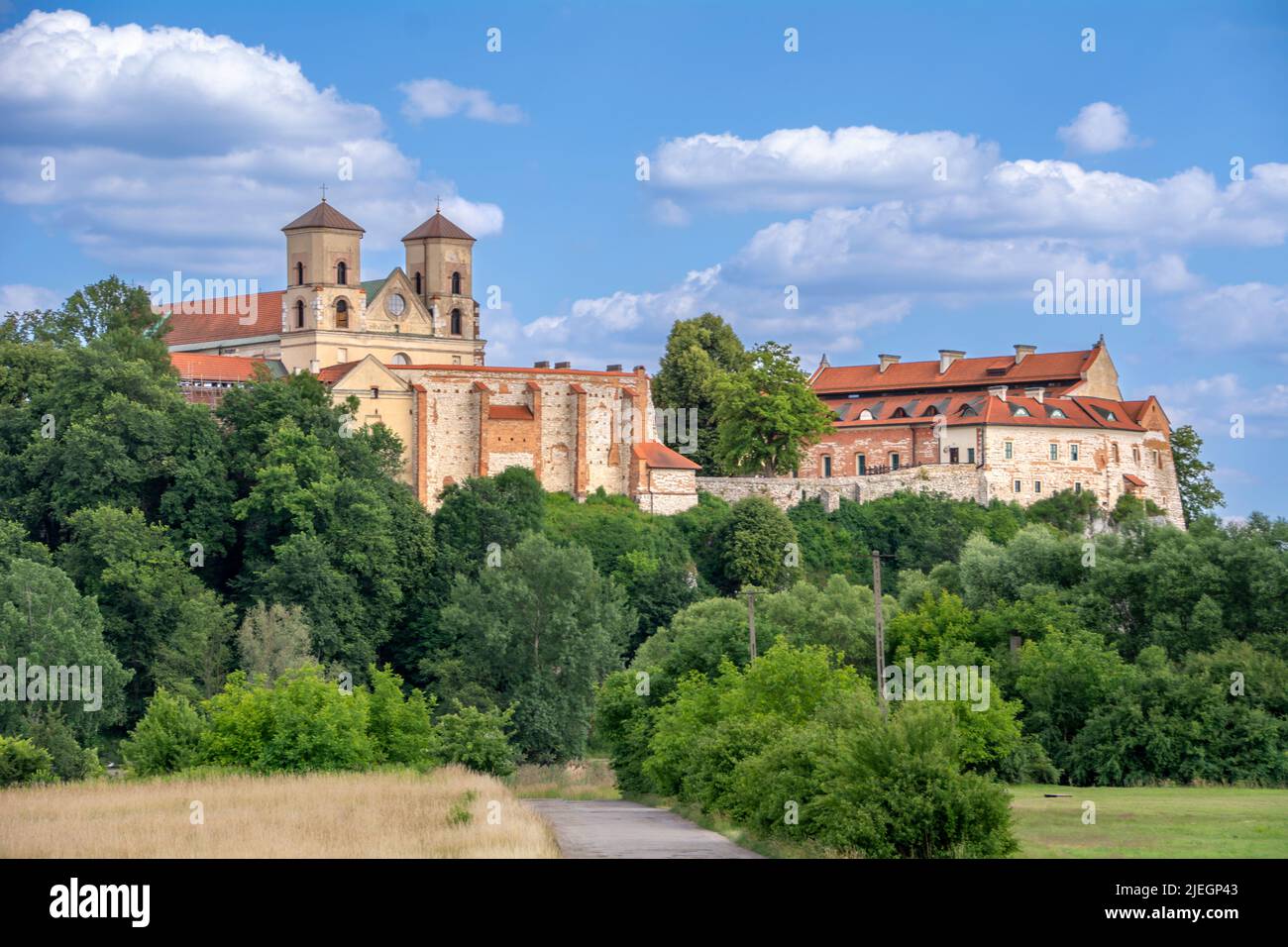 Historic buildings of the Benedictine Abbey in Tyniec, Krakow, Poland