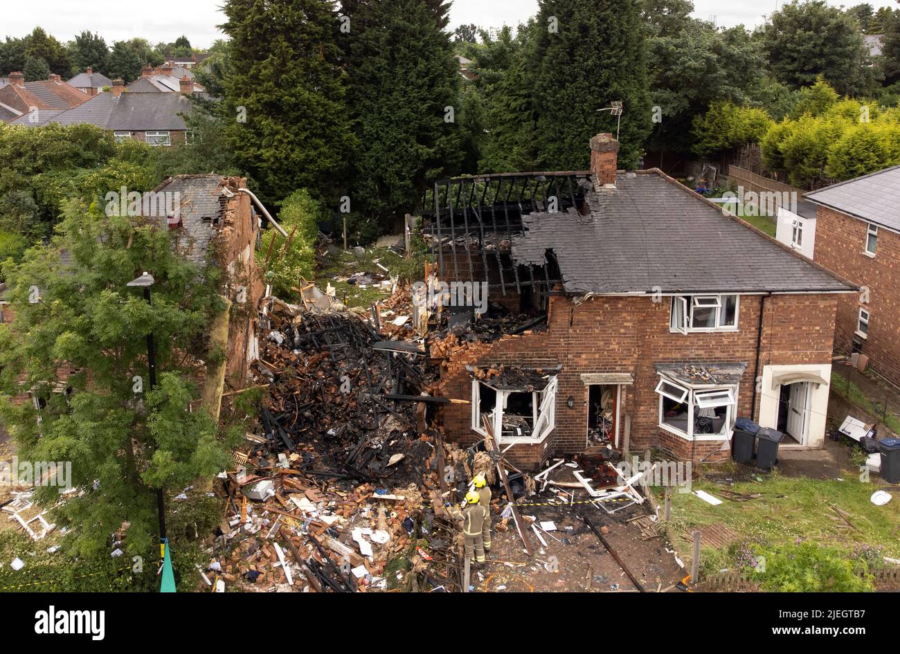 Birmingham gas explosion hires stock photography and images Alamy