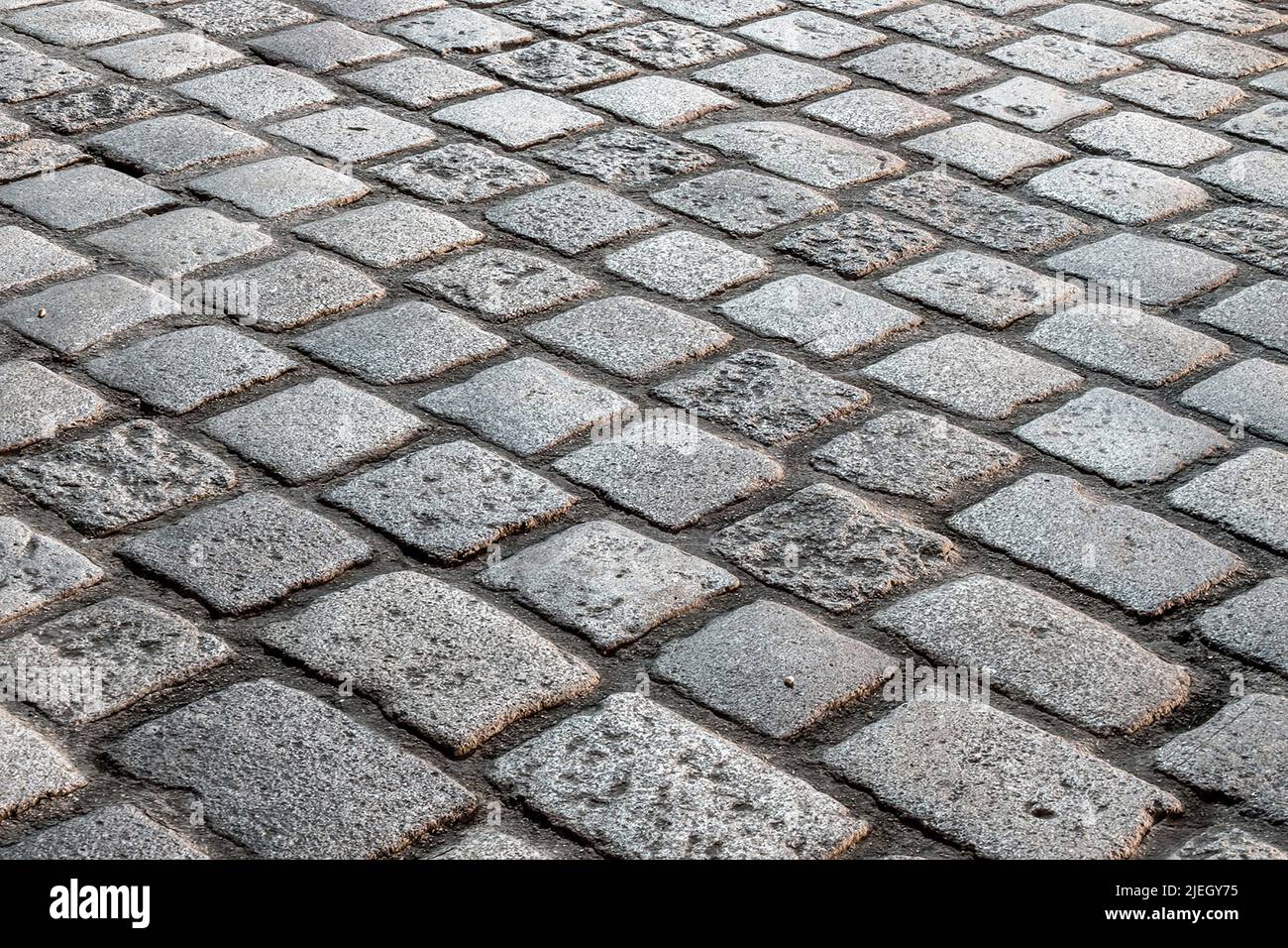 Kopfsteinpflaste, Nahaufnahme, Symbol für Hintergrund, Textur, Fußgängerzone, Strasse, gepflasterte, Stock Photo
