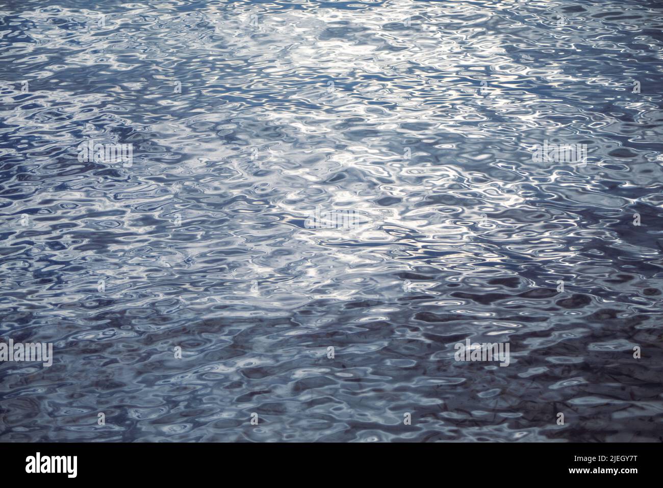 Texture created by the soft ripples on the surface of the sea water ...