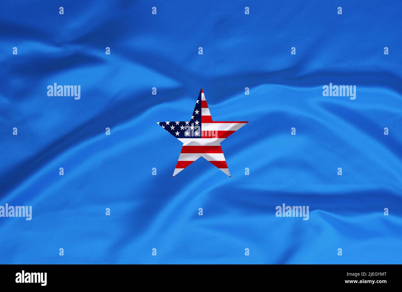 Somalia, Ostafrika, Horn von Afrika, Nationalfahne, al-Shabaab, Nationalflagge, Fahne, Flagge, Einmarsch der USA in Somalia, Stock Photo