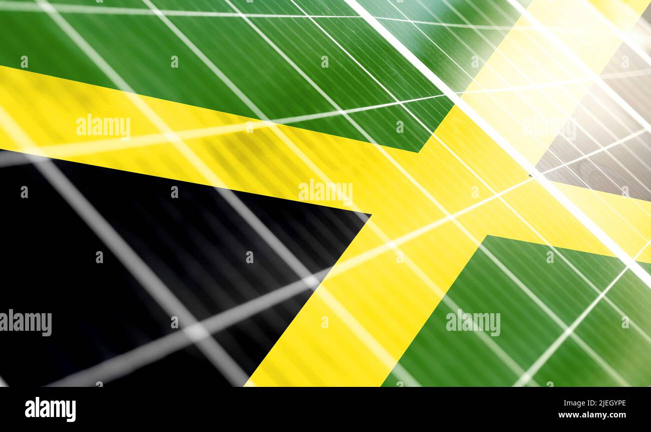 Photovoltaic solar panels jamaica hires stock photography and images