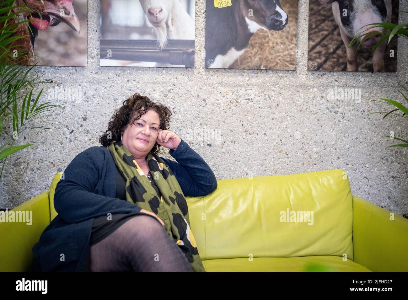 Netherlands, The Hague on 21/06/2022. Portrait of Caroline van der Plas ...