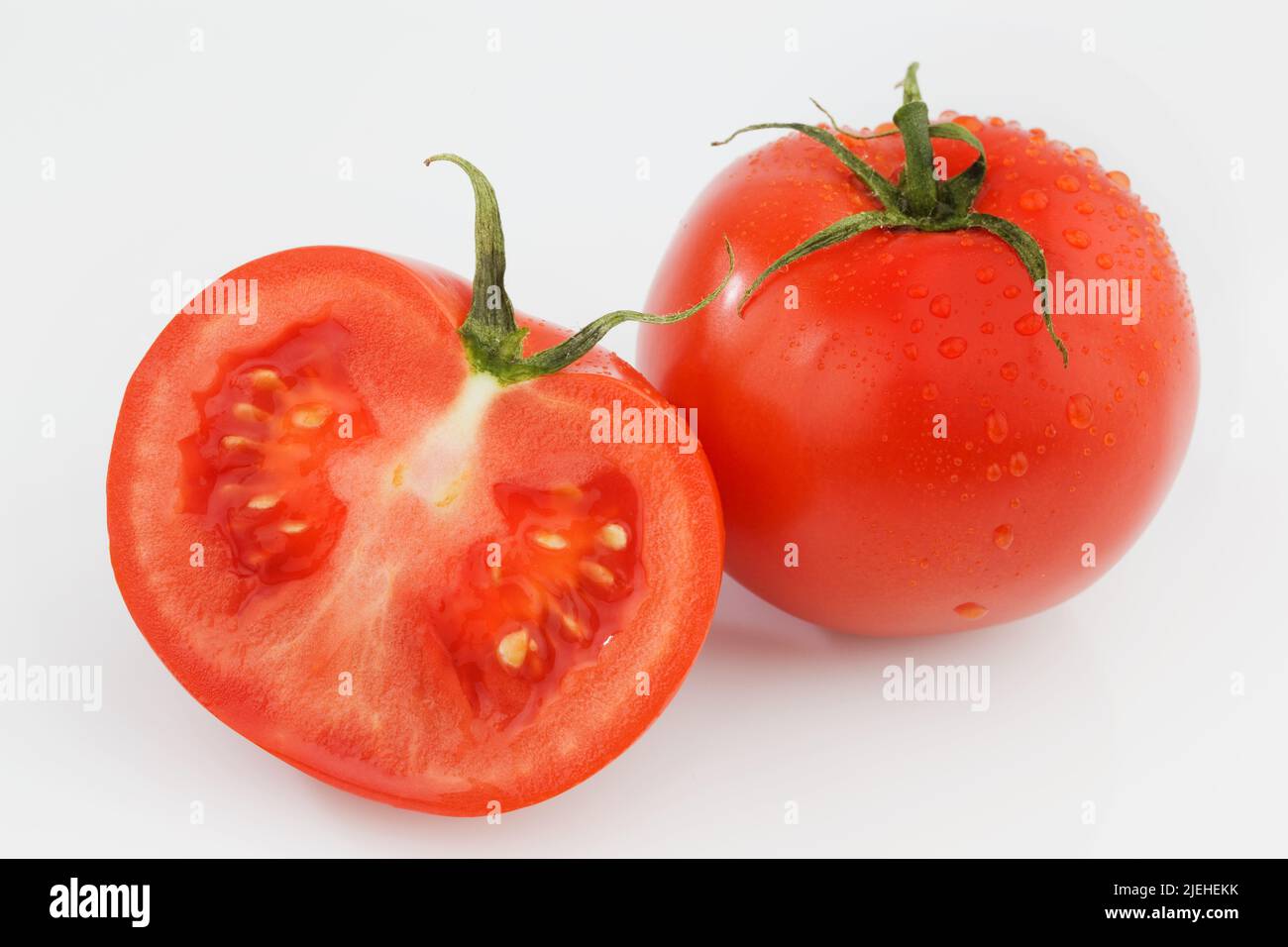 Tomaten, Freisteller,  Frisches Gemüse zu jeder Saison Stock Photo