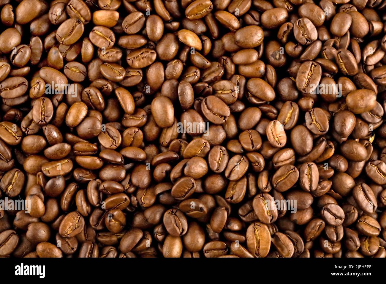 Frisch geröstete Kaffeebohnen, Kaffee, Getränk, Lebensmittel, Stock Photo