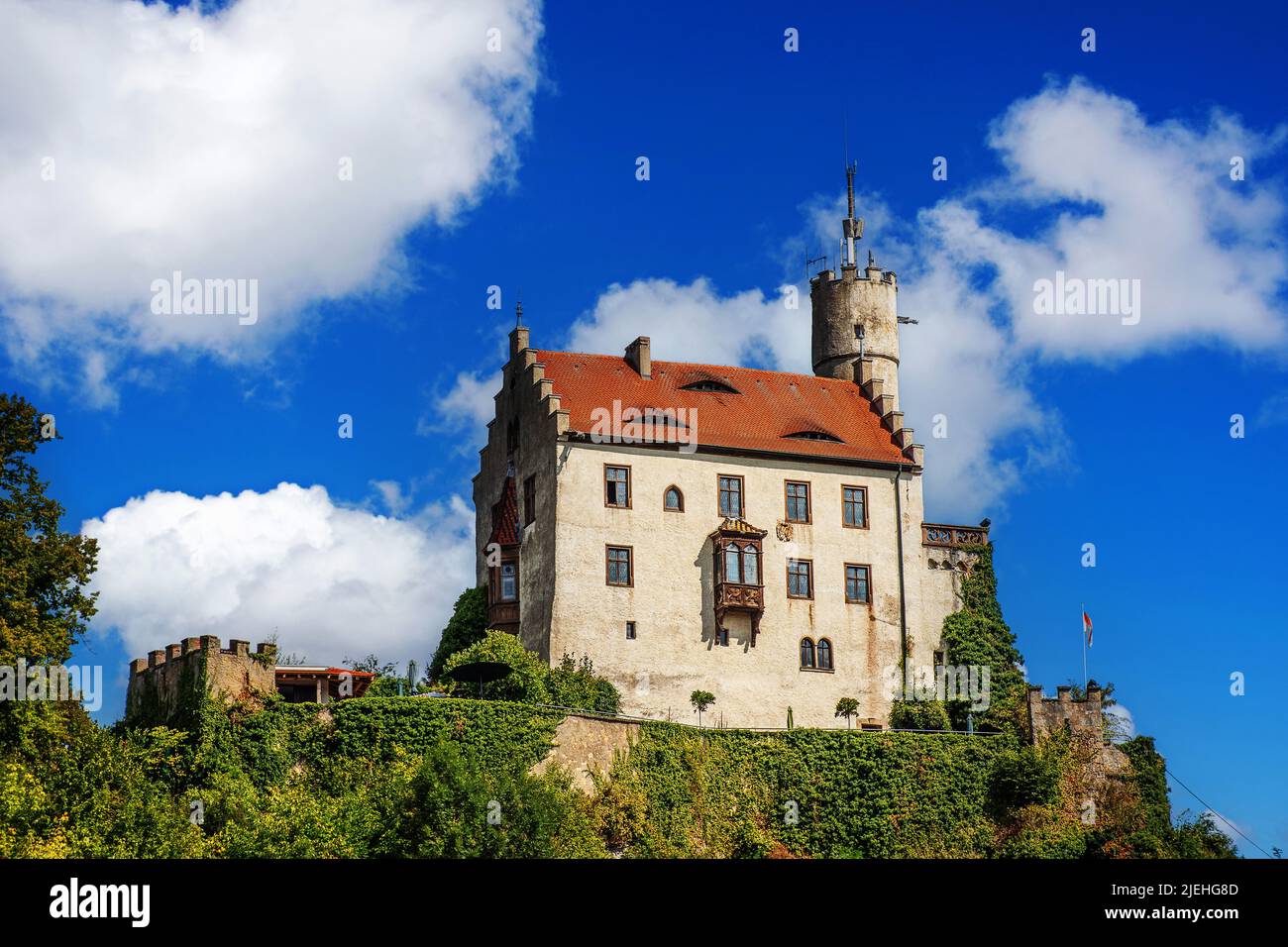 Die Burg Gössweinstein, Bayern, Schloss, Stock Photo