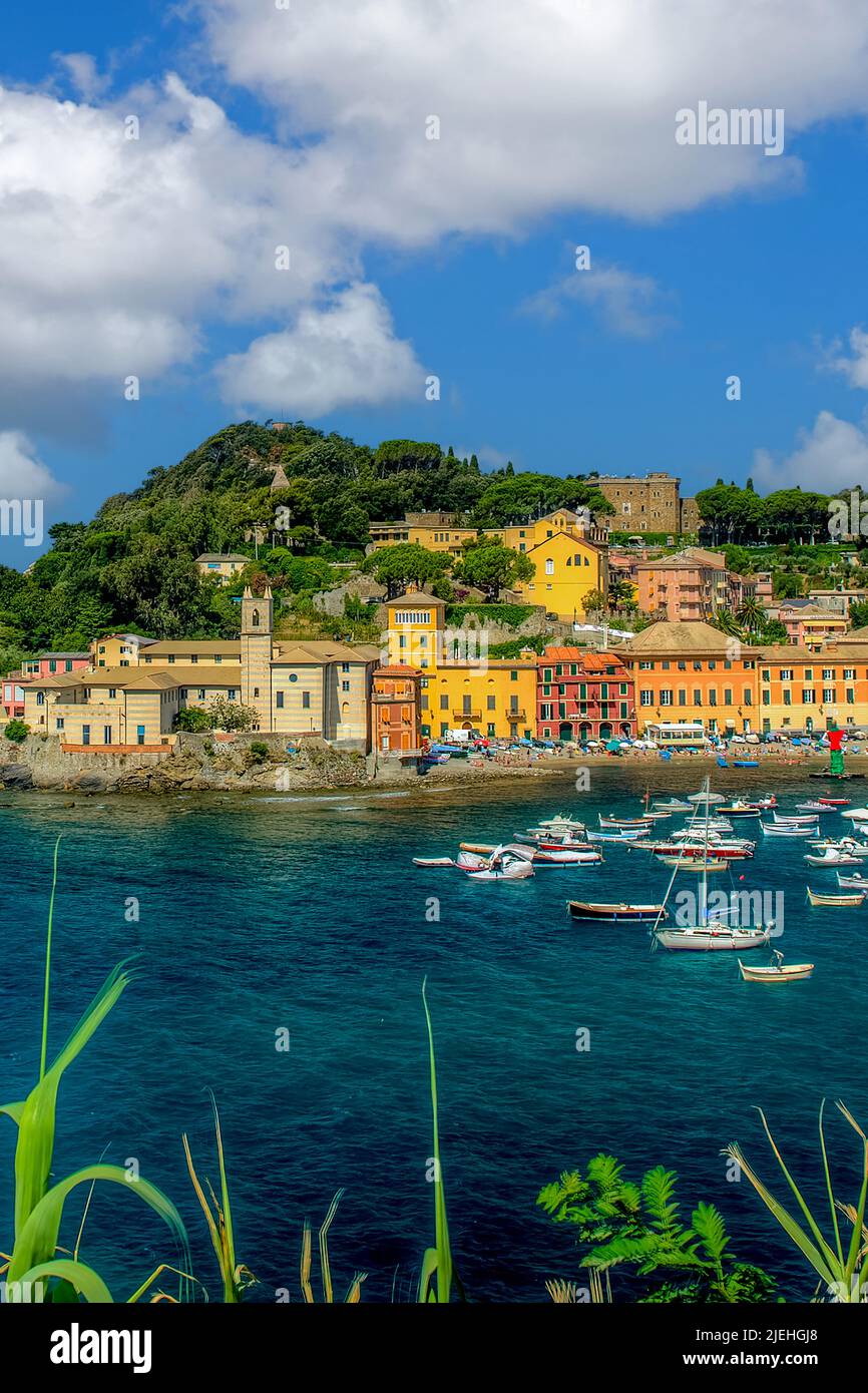 Sestri Levante, Cinque Terre, Ligurien, Italien - Cinque Terre, Stock Photo