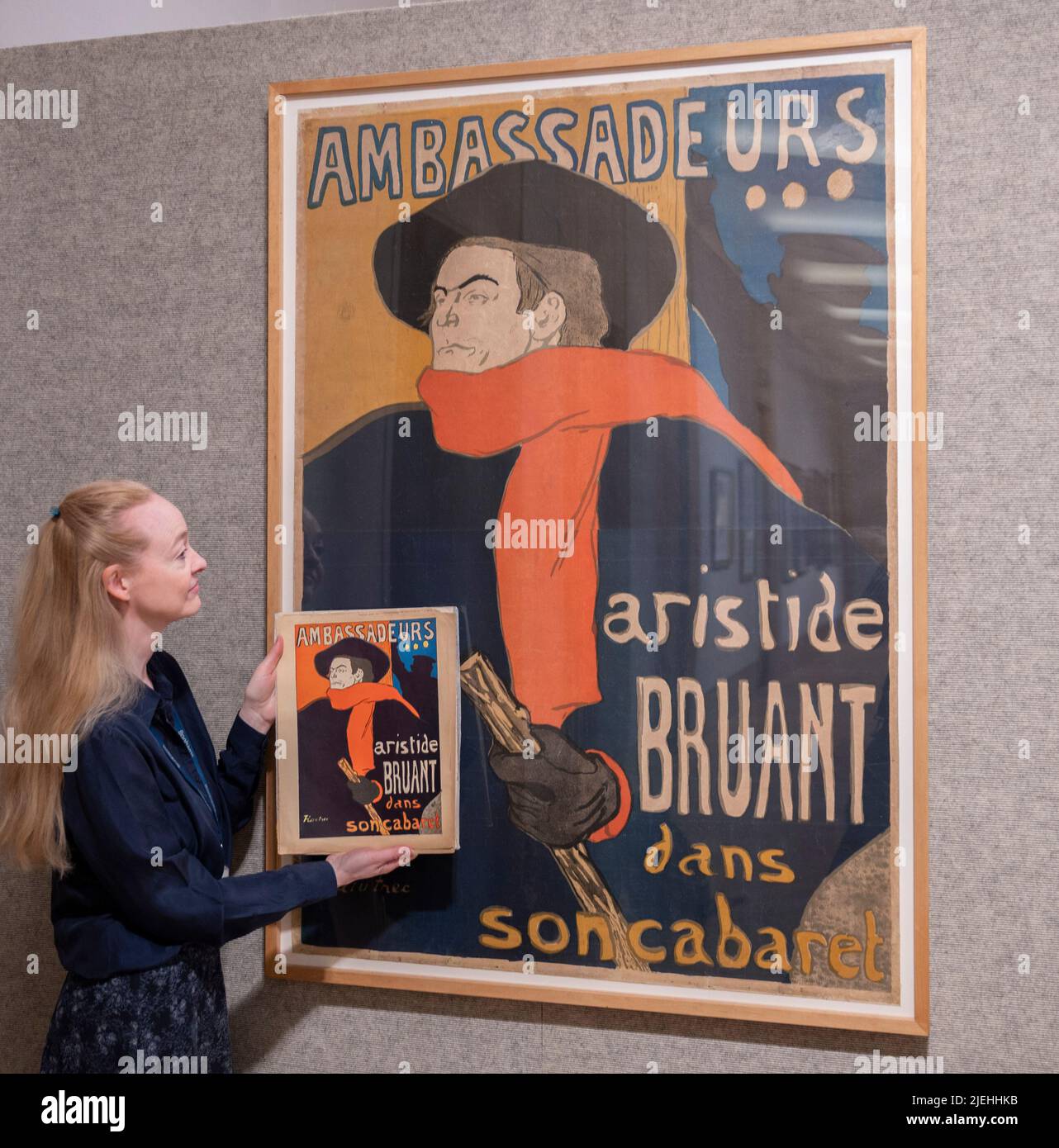 ロートレック 【AMBASSADEURS】 lithograph(Henri De Toulouse ロートレック 【AMBASSADEURS】 lithograph(Henri De Toulouse