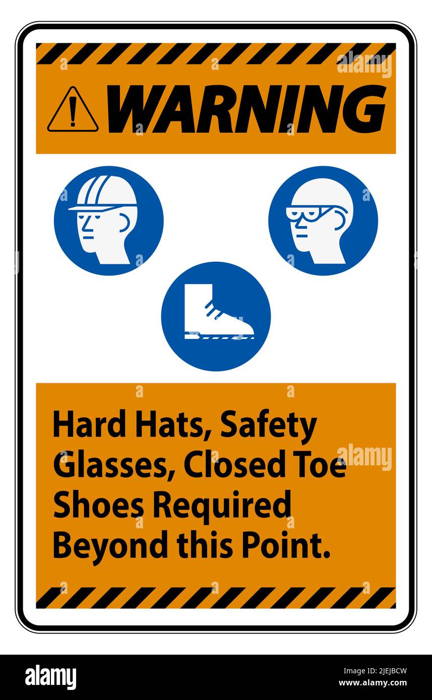 Hard hats sign Stock Vector Images Alamy
