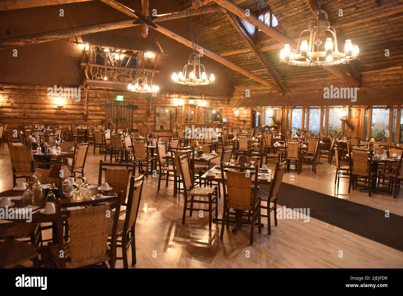 Yellowstone National Park, U.S.A. 5/2124/2022. Old Faithfull Inn