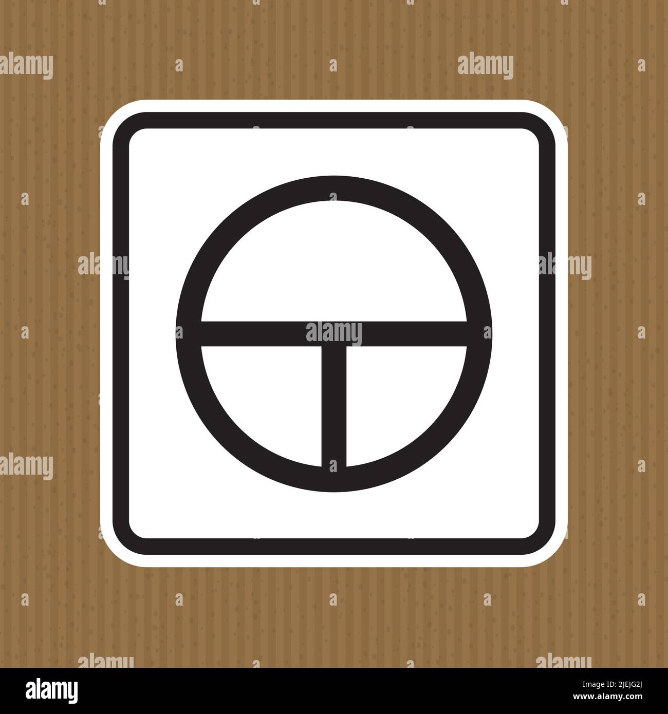 On Off Push-Button Symbol Sign, Vector Illustration, Isolate On White Background Label. EPS10 Stock Vector