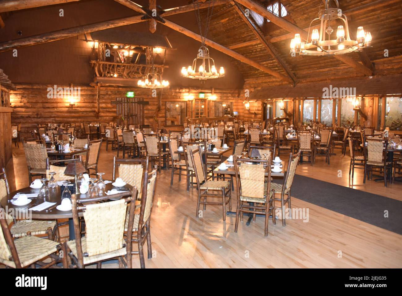 Yellowstone National Park, U.S.A. 5/2124/2022. Old Faithfull Inn