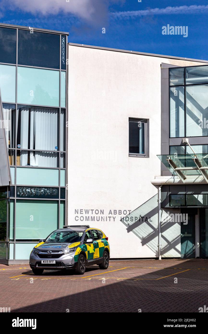 Newton Abbot Community Hospital,Minor Injuries Units,Outpatient,Torbay and South Devon NHS Foundation Trust - Newton Abbot, Torbay and South Devon NHS Stock Photo