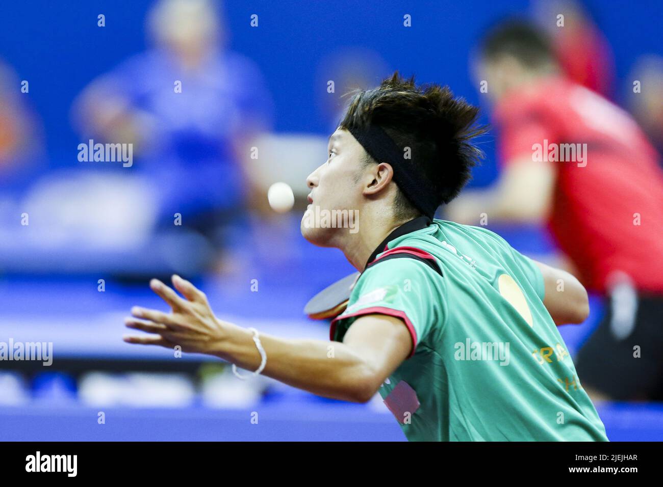 Oran, 06/26/2022 Table Tennis quarterfinals by teams, at the