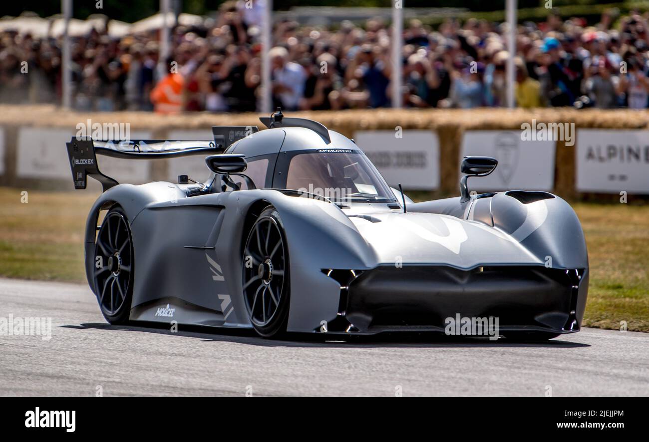 The McMurtry Speirling driven by Max Chilton breaks Goodwood's outright  hill record with a speed of  secs at the Goodwood Festival Of Speed at  the Goodwood Circuit, Goodwood, UK on Sunday