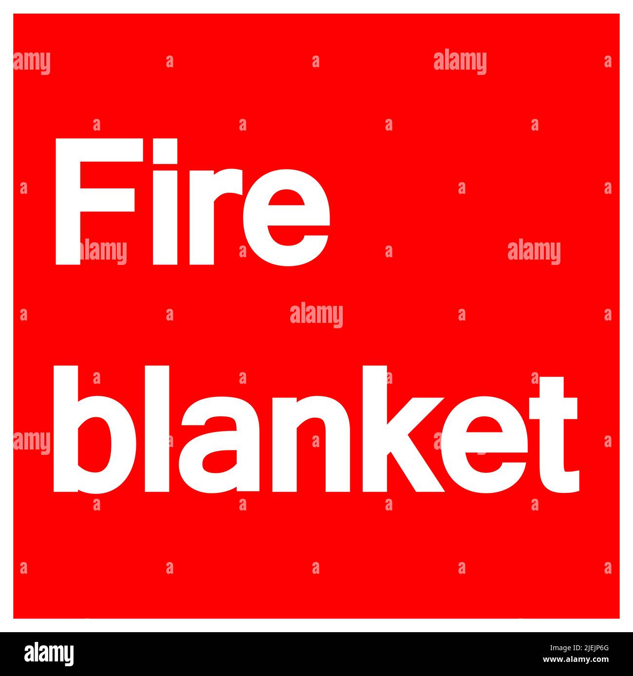 Fire Blanket Symbol Sign Isolate On White Background,Vector Illustration EPS.10 Stock Vector