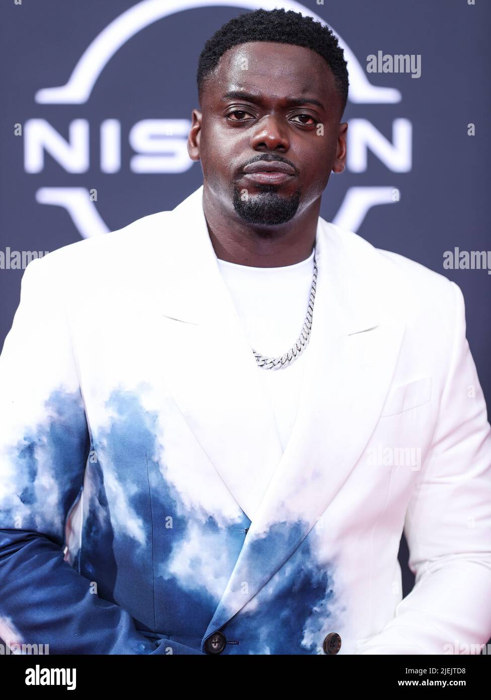 LOS ANGELES, CALIFORNIA, USA - JUNE 26: Daniel Kaluuya arrives at the BET Awards 2022 held at Microsoft Theater at L.A. Live on June 26, 2022 in Los Angeles, California, United States. (Photo by Xavier Collin/Image Press Agency) Credit: Image Press Agency/Alamy Live News Stock Photo