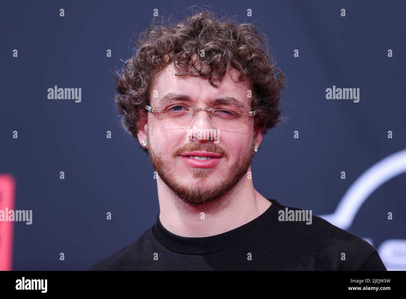 LOS ANGELES, CALIFORNIA, USA - JUNE 26: American rapper Jack Harlow ...