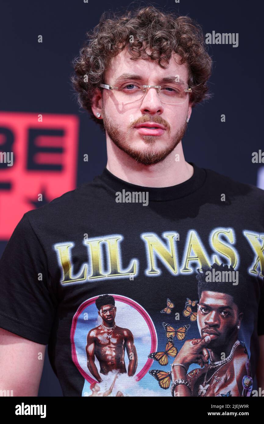 LOS ANGELES, CALIFORNIA, USA - JUNE 26: American rapper Jack Harlow ...