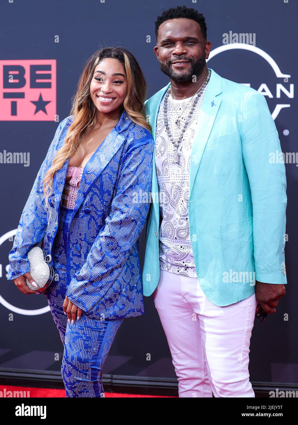 LOS ANGELES, CALIFORNIA, USA - JUNE 26: Sidney Starr and Darius McCrary
