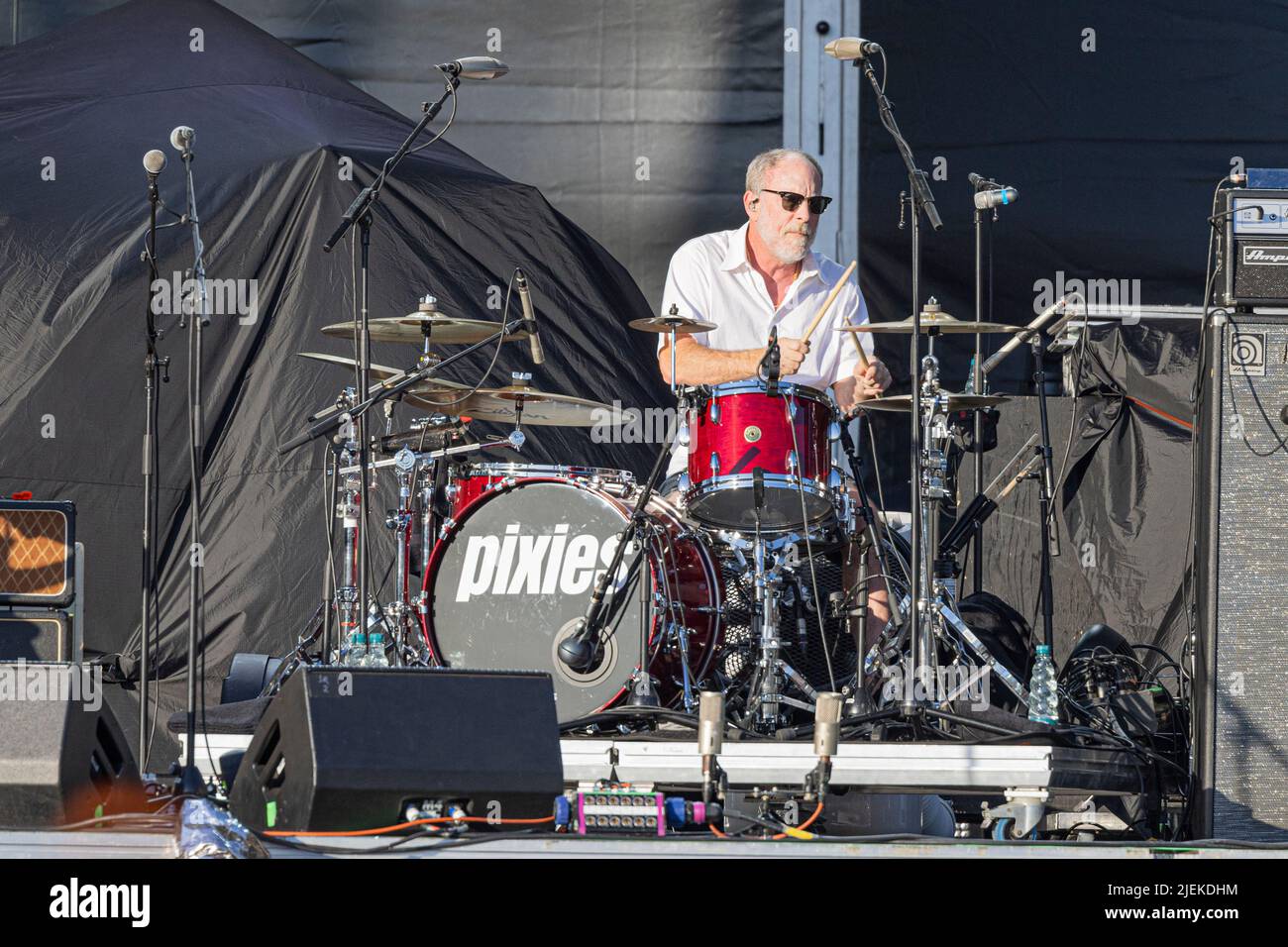 Autodromo Enzo e Dino Ferrari 25 June 2022 Pixies Pearl Jam Opening live at Imola Italy Autodromo Enzo e Dino Ferrari 25 June 2022 Pixies Pearl Jam Opening live at Imola Italy