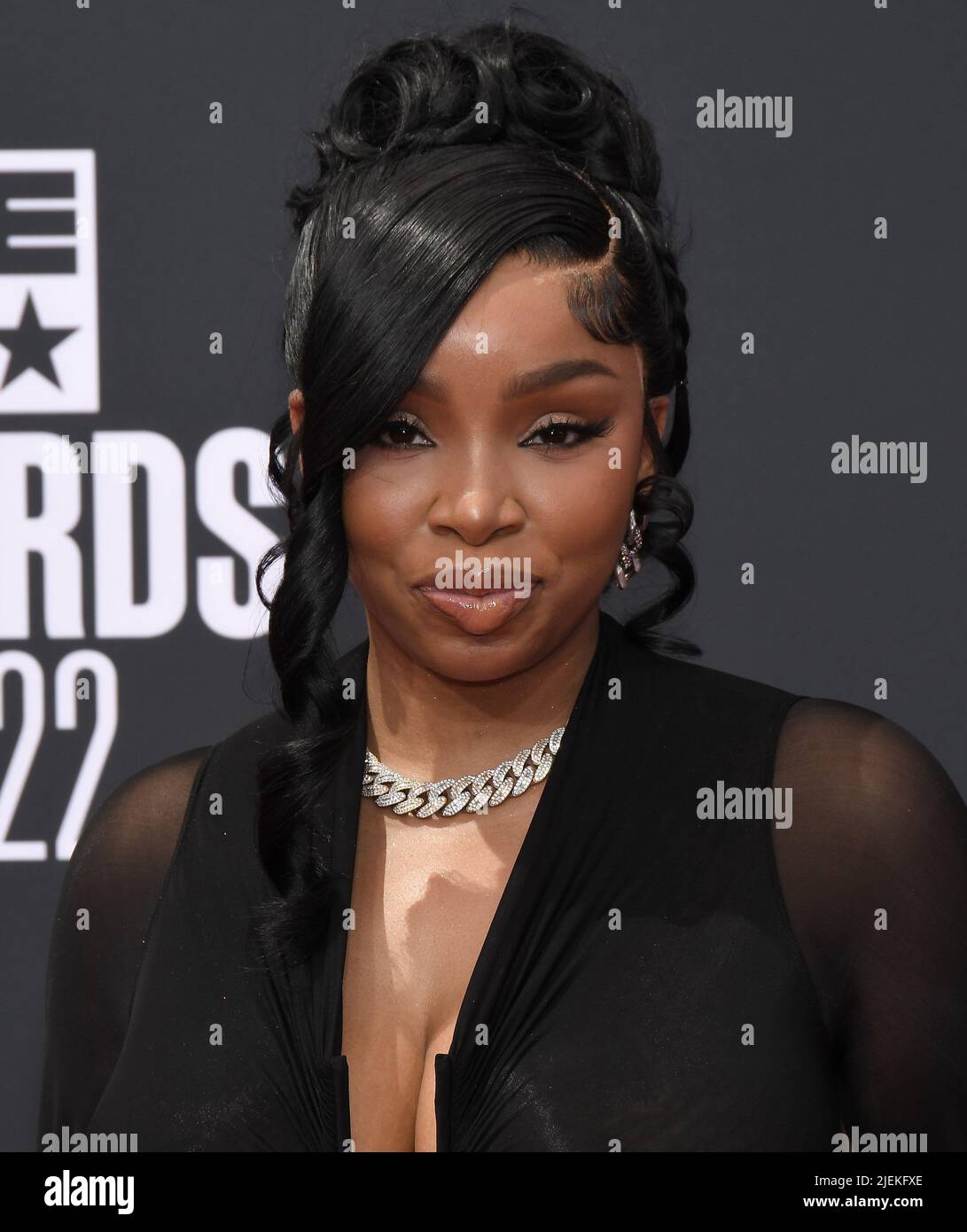 Los Angeles, USA. 26th June, 2022. LightSkinKeisha arrives at the BET